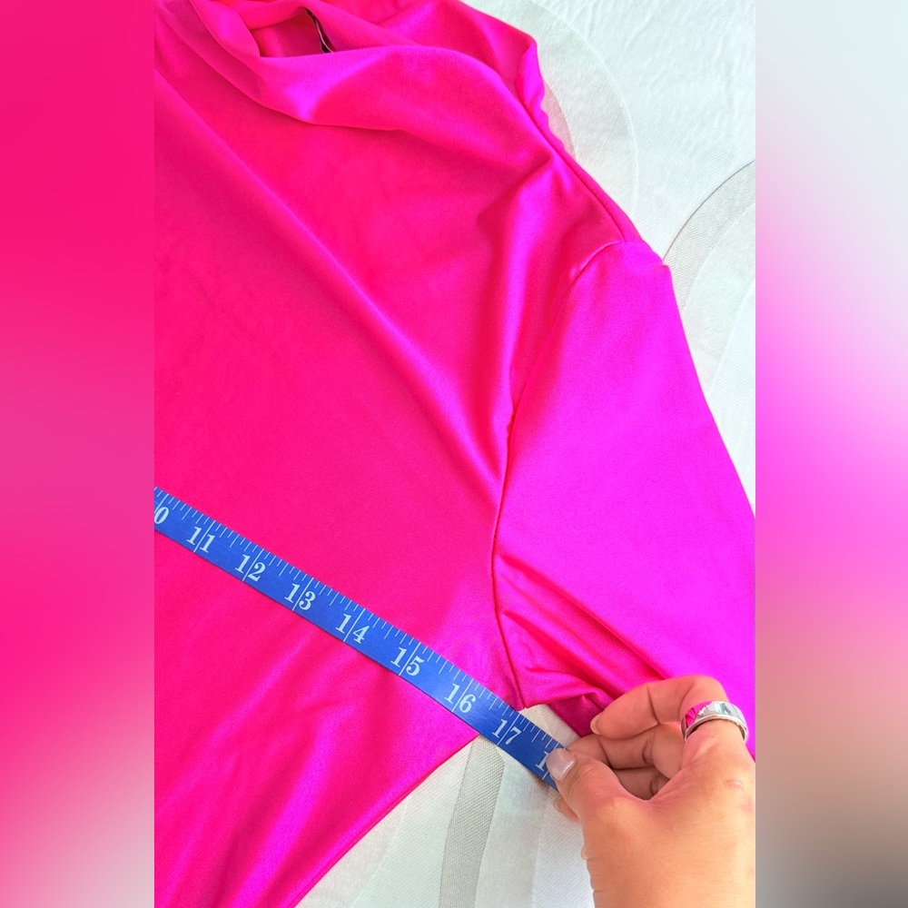 AKIRA Pink Long Sleeve Dress - Picture 6 of 15